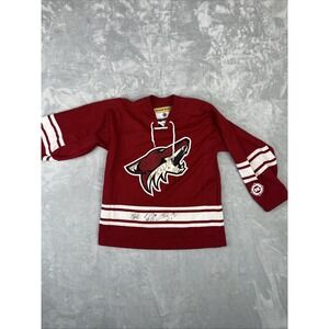 Vintage Phoenix Coyotes NHL Jersey KoHo Youth Size XL Embroidered